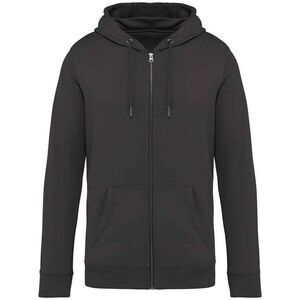 Native Spirit Unisex Adult Full Zip Hoodie / Iron Grey